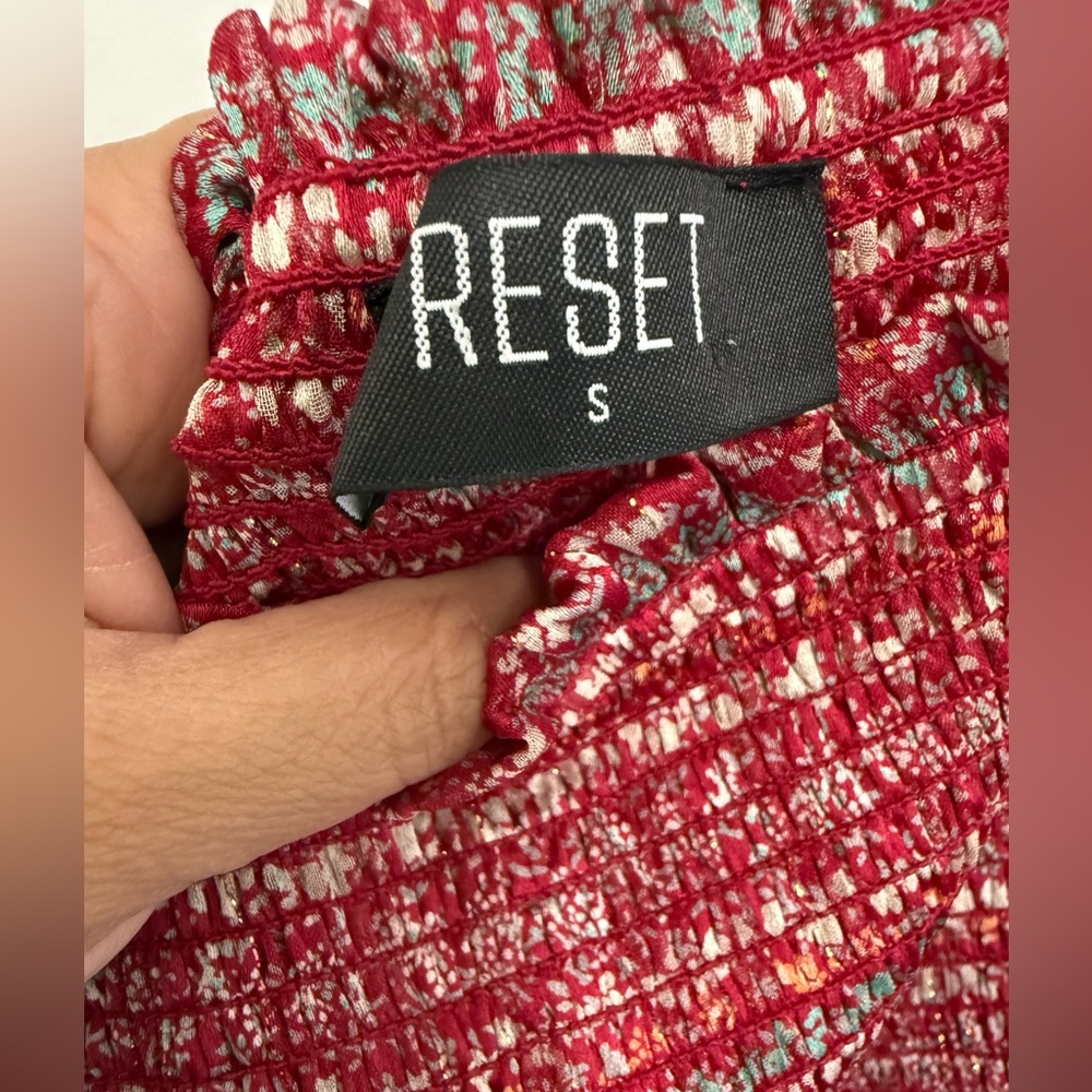 The Reset Kids Set - Red and White Pattern